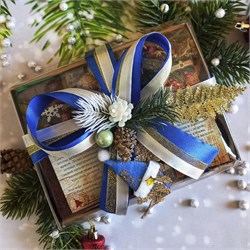 Кофейно-чайный набор с фигурным шоколадом "Новогодняя ночь" NYO-07/2 Кофейно-чайный набор с фигурным шоколадом "Новогодняя ночь" NYO-07/2