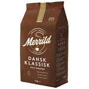 Кофе в зернах Merrild "Dansk Klassisk"