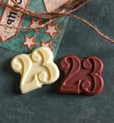 Фигурный шоколад "23"