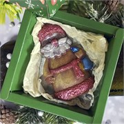 Подарочный фигурный молочный шоколад "Дед Мороз" 2532