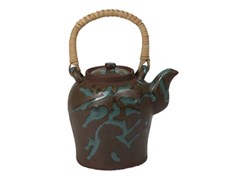 Глиняный чайник "Синий бархат"
