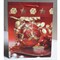 Бумажный ламинированный пакет "Красный новогодний шар" 18*23см. - фото 6499